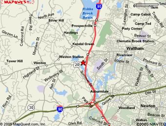 Driving Directions Map